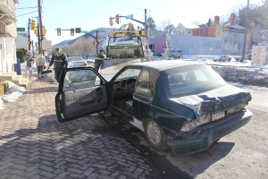 Tractor Trailers Crashes into Multiple Vehicles, SR309 South, Tamaqua, 2-26-2014 (11)