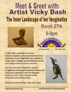 Artist Meet and Greet with Vicky Dash, TCAC