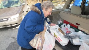 Betty Dolinsky Doing a Good Deed, Tamaqua, 3-15-2014 (2)