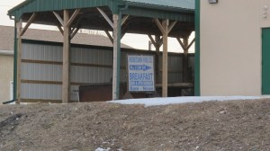 Blue Recycle Bins Gone, Removed, Next to Hometown Fire Company, Hometown (6)