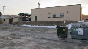 Blue Recycle Bins Gone, Removed, Next to Hometown Fire Company, Hometown (7)