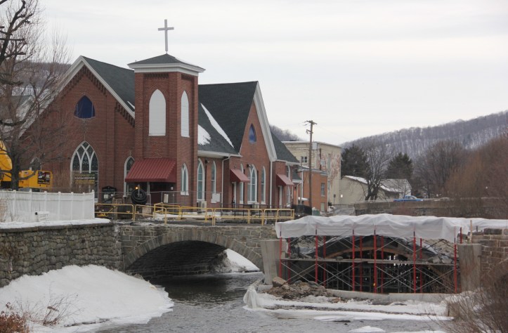Bridge Work Status, US209, Tamaqua, 3-3-2014 (14)