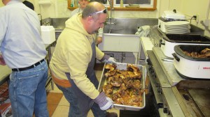 Chicken Barbeque, Hometown Fire Company, Hometown, 3-15-2014 (3)