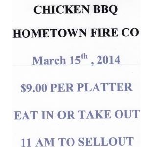 Chicken BBQ, Hometown Fire Co 2