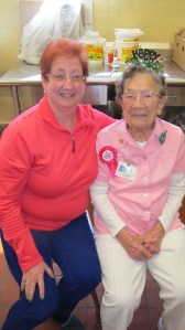 Elsie Rita, 100 Years Old, Volunteers at St. Luke's Hospital and High School, Tamaqua (24)