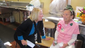 Elsie Rita, 100 Years Old, Volunteers at St. Luke's Hospital and High School, Tamaqua (3)