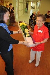 Elsie Rita Turns 99, Longtime Volunteer at Hospital, St Luke's Hospital, Coaldale, 3-13-2013 (7)