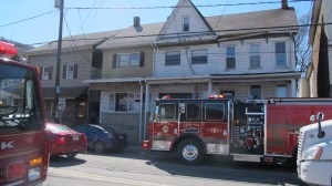 Firefighter Response, Malfunctioning Oil Burner, Center Street, Tamaqua, 3-13-2014 (4)