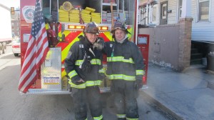 Firefighter Response, Malfunctioning Oil Burner, Center Street, Tamaqua, 3-13-2014 (6)