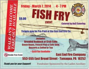 Fish Fry, East End Fire Company