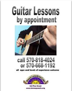 Guitar Lessons, TCAC
