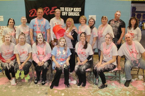 Nicole Evans, Erica Davis, Harriet Gustus, Vanessa Boyle, Jennifer Kinder, Caitlyn Ligenza, Mr. Joe, Amanda Peters, Abby Neverosky, Tim Gombar, Amanda Peel, Michele Bittner, Audra Schlecht, Marta Monk, Patty Turton, DARE Officer Jason Lorah, and Dorothy Sassaman