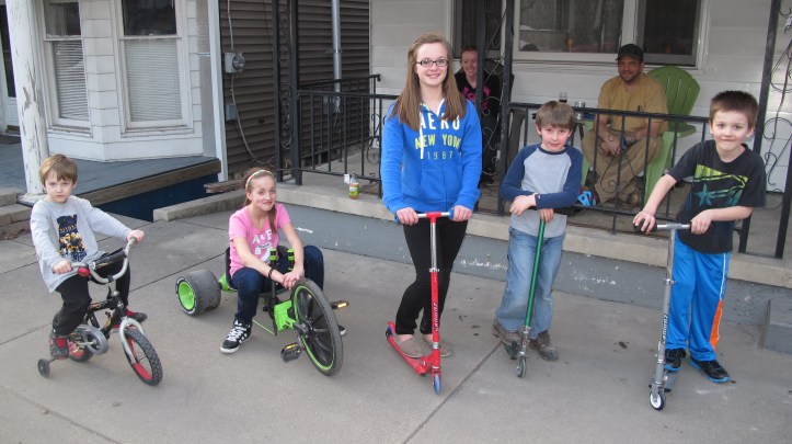 From left are Ace Schickram, Brooke Dietrich, Marissa Gaffney, William Dietrich Jr. and August DiCarlo. Not pictured was Nolan Dietrich.