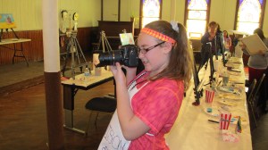 Kids Painting, Community Arts Center, Tamaqua, 3-15-2014 (7)