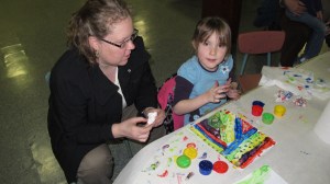 Kids Varied Arts and Craft Class, Tamaqua Community Arts Center, Tamaqua, 3-27-2014 (1)