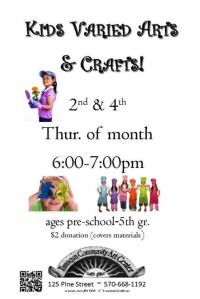 Kids Varied Arts and Crafts, TCAC