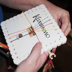 Kumihimo Craft, Community Arts Center, Tamaqua, 3-11-2014 (2)