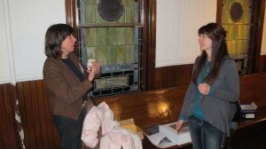 Meet and Greet, artist Vicky Dash, Community Arts Center, Tamaqua, 3-27-2014 (45)