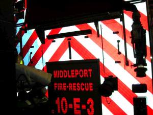 Middleport Fire Co in New York donates Truck to Middleport Fire Co in PA (204)