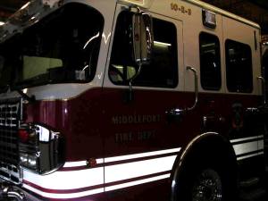 Middleport Fire Co in New York donates Truck to Middleport Fire Co in PA (205)
