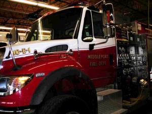 Middleport Fire Co in New York donates Truck to Middleport Fire Co in PA (234)