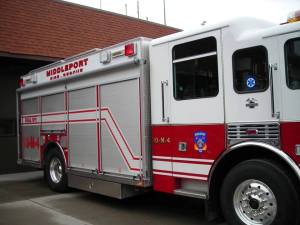 Middleport Fire Co in New York donates Truck to Middleport Fire Co in PA (427)