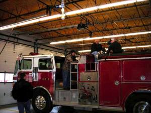 Middleport Fire Co in New York donates Truck to Middleport Fire Co in PA (430)