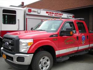 Middleport Fire Co in New York donates Truck to Middleport Fire Co in PA (432)
