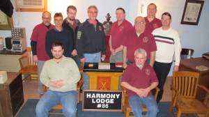 Odd Fellows Donates to Fire Department, Tamaqua, 3-26-2014 (2)