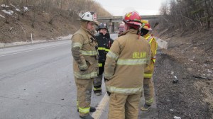 Overtuned Vehicle, Mile Marker 134.6, Mahanoy Township, 3-14-2014 (6)