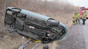Overtuned Vehicle, Mile Marker 134.6, Mahanoy Township, 3-14-2014 (7)