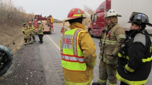 Overtuned Vehicle, Mile Marker 134.6, Mahanoy Township, 3-14-2014 (8)