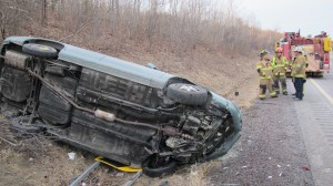 Overtuned Vehicle, Mile Marker 134.6, Mahanoy Township, 3-14-2014 (9)