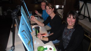 Paint and Sip, Community Arts Center, Tamaqua, 3-11-2014 (14)