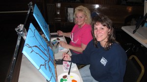 Paint and Sip, Community Arts Center, Tamaqua, 3-11-2014 (17)