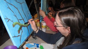 Paint and Sip, Community Arts Center, Tamaqua, 3-11-2014 (18)