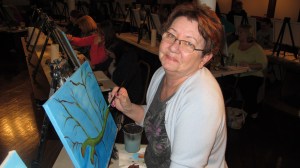 Paint and Sip, Community Arts Center, Tamaqua, 3-11-2014 (34)