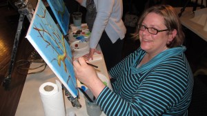 Paint and Sip, Community Arts Center, Tamaqua, 3-11-2014 (35)