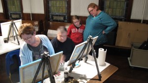 Paint and Sip, Community Arts Center, Tamaqua, 3-11-2014 (46)