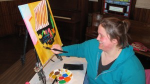 Paint and Sip, St. Luke's Group, Community Arts Center, Tamaqua, 3-26-2014 (16)