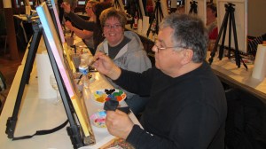 Paint and Sip, St. Luke's Group, Community Arts Center, Tamaqua, 3-26-2014 (24)