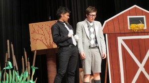 Performance of Honk, Drama Club, School District Auditorium, Tamaqua, 3-21-2014 (273)