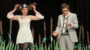 Performance of Honk, Drama Club, School District Auditorium, Tamaqua, 3-21-2014 (589)