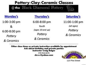 Pottery, Clay, Ceramic Classes, TCAC