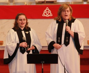 Service of Installation for Rev. Darryl Kensinger, Trinity UCC, Tamaqua, 3-2-2014 (174)