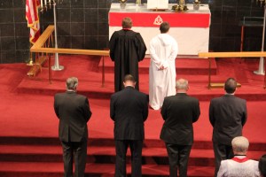 Service of Installation for Rev. Darryl Kensinger, Trinity UCC, Tamaqua, 3-2-2014 (197)