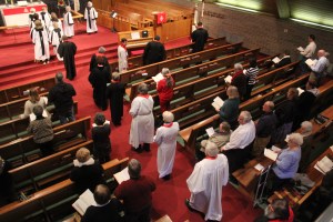 Service of Installation for Rev. Darryl Kensinger, Trinity UCC, Tamaqua, 3-2-2014 (20)