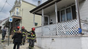 Smoke Investigation, Market Street, Tamaqua, 3-20-2014 (1)