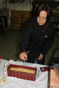 Soap Making Class, Community Arts Center, Tamaqua, 3-1-2014 (14)