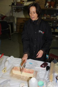 Soap Making Class, Community Arts Center, Tamaqua, 3-1-2014 (22)